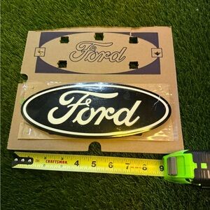 Ford Black and White Logo Badge